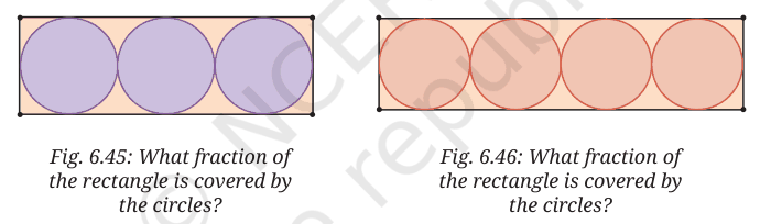 Rectangles containing a row of 3 and a row of 4 equal circles